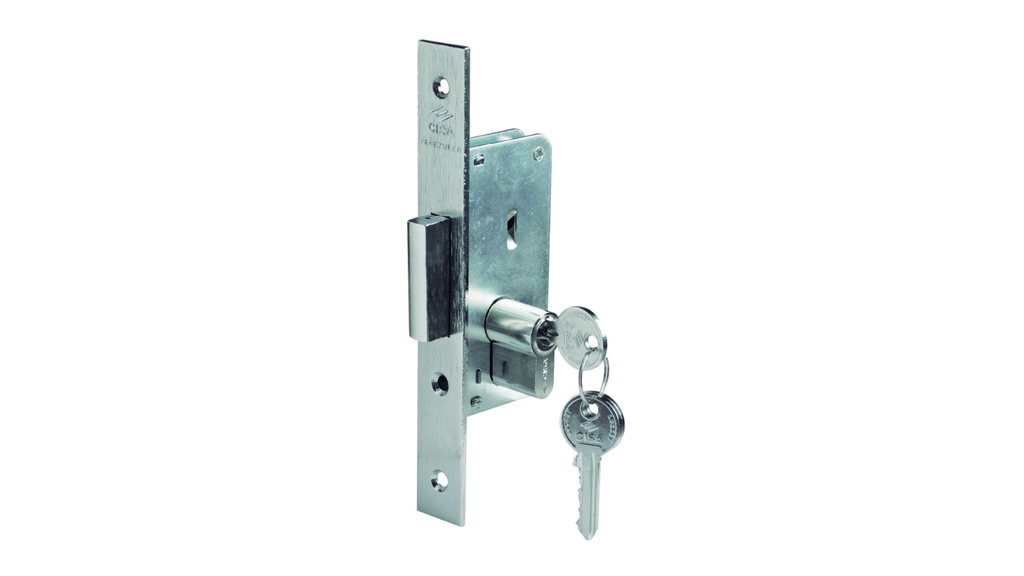 CERROJO EMBUTIR 84 35mm CIL POMO/BAÑO